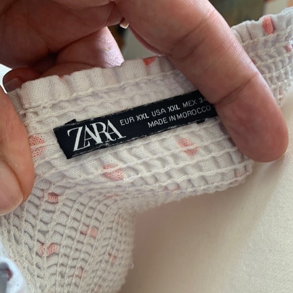 Zara peplum polka dot top - Picture 5 of 6